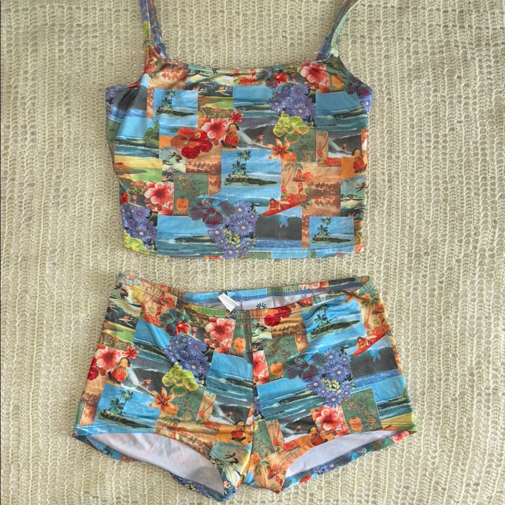 Vintage Classic No Boundaries Bathing suit